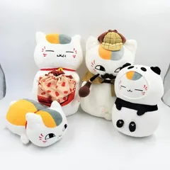 夏目友人帳　ニャンコ先生　ぬいぐるみ　4体　まとめ売り