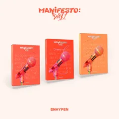 ENHYPEN 3rd ミニアルバム - MANIFESTO : DAY 1 (ランダムバージョン)[CD]（中古）