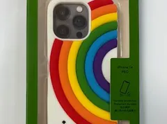 ケイトスペードiPhone14Pro ケース 虹 レインボー　KS-422