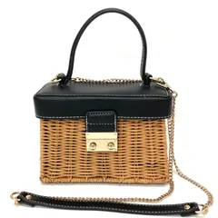 ◆ZARA◆ザラ カゴバック ショルダーバッグ ハンドバッグ黒 2WAY
