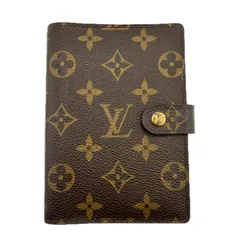 【最大30％OFF】ルイ・ヴィトン LOUIS VUITTON 手帳カバー モノグラム アジェンダPM ブラウン レディース 中古