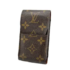 【最大30％OFF★年越しセール】ルイ・ヴィトン LOUIS VUITTON シガレットケース モノグラム エテュイシガレット ブラウン レディース 中古