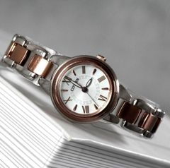 極美品 SEIKO セイコー 腕時計 SWFH090 ソーラー電波 箱 保証書付