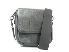 COACH コーチ ショルダーバッグ ルーカス クロスボディ CO914 ブラック レザー  メンズ ミニバッグ ポシェット 美品