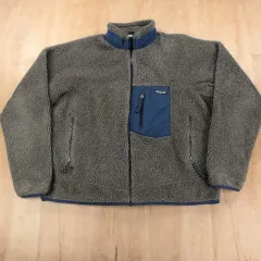 パタゴニア クラシック レトロ-X フリース ジャケット ライト グレー