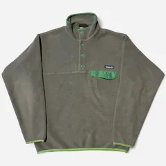 13FW パタゴニア クラシック シンチラ スナップT フリース プルオーバー オリーブ/グリーン