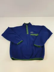 00s patagonia Synchilla（シンチラ） スナップ-T ブルー/グリーン メキシコ