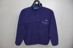 99FW パタゴニア Synchilla（シンチラ）スナップ-T フリース ディープ パープル/ネイビー