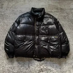 00s ポロラルフローレン オイルド ダウン ジャケット ブラック