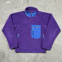 20s patagonia レトロ-X PURPLE パープル/ブルー