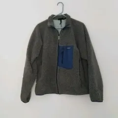 90s パタゴニア レトロ-X グレー/ブルー USA