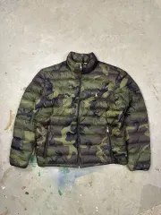 ポロラルフローレン カモフラ ダウンジャケット カモフラージュ