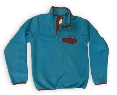 10s patagonia patagonia Synchilla（シンチラ） スナップ-T ブルー/ブラウン