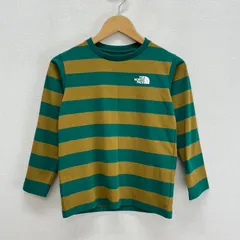 THE NORTH FACE ノースフェイス NTJ32320 ボーダー 長袖Tシャツ ロンT カットソー キッズ 子ども服 130 10130984