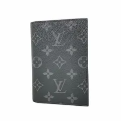 ルイ・ヴィトン(Louis Vuitton) ルイ・ヴィトン 名刺入れ・カードケース モノグラム・エクリプス クーヴェルテュールパスポールNM M64501 ブラックメンズ