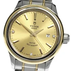 チュードル TUDOR 12103 スタイル cal.2671 3Pダイヤ 自動巻き レディース_826139のサムネイル