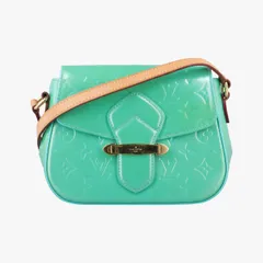 ルイヴィトンLouis VuittonベルフラワーPM ブルーラゴン ヴェルニ M91730 FL0142