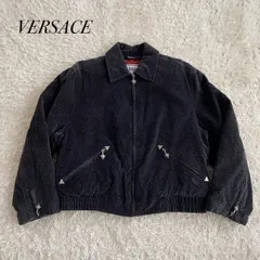 極美品！VERSACE ヴェルサーチ　イタリア製　ブルゾン　ジャンパー　キルティング　短丈　サイズ40
