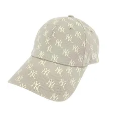 NEW ERA ニューエラ キャップ/MLB  ニューヨークヤンキース/モノグラム/コットン    ベージュ ユニセックス / 240001178437