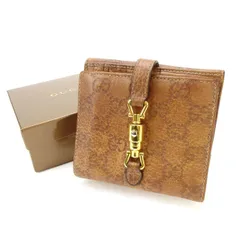【最大30％OFF】グッチ GUCCI 二つ折り財布 グッチシマ ブラウン レディース 中古