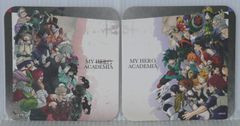 창간 50주년 기념 주간 소년 점프전 내 영웅 아카데미아 아트 코스터 빌란 & 히어로 세트 - My Hero Academia "Villains & Heroes" Paper Art Coaster Set
