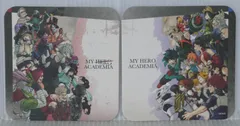 創刊50周年記念 週刊少年ジャンプ展 僕のヒーローアカデミア アートコースター ヴィラン & ヒーロー セット - My Hero Academia 