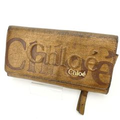 Chloé メタリックブラウン 長財布 - メルカリ