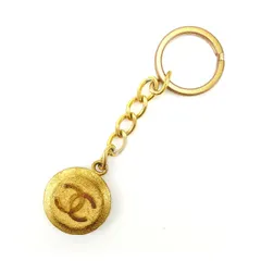 【最大30％OFF★ウィンターセール】シャネル CHANEL キーリング ココマーク ゴールド レディース 中古