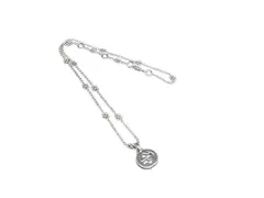 GUCCI グッチ ネックレス インターロッキングG シルバー SV925 レディース 美品