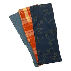 【リメイク素材向け】着物まとめ売り（中古着物3枚セット）汚れ等あり 251027-set3