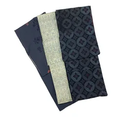 【リメイク素材向け】着物まとめ売り（中古着物3枚セット）汚れ等あり 251027-set5