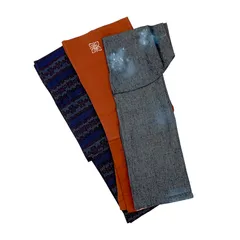 【リメイク素材向け】着物まとめ売り（中古着物3枚セット）汚れ等あり 251027-set7