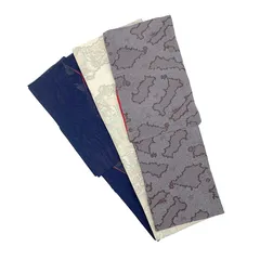 【リメイク素材向け】着物まとめ売り（中古着物3枚セット）汚れ等あり 251027-set9