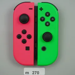 【ｍ270】Nintendo Switch ジョイコン ネオンピンク ネオングリーン