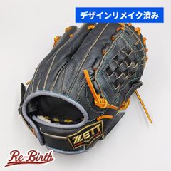 24時間限定値下げ ZETT プロステイタス 軟式グローブ 黒/青 源田モデル