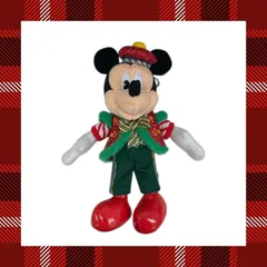 ディズニー クリスマス 2025【ミッキー】ぬいぐるみバッジ 東京ディズニーリゾート TDR