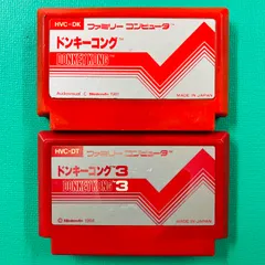 【２点セット】ファミコン ドンキーコング ドンキーコング3 DONKEY KONG DK FC