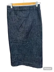 ZM1680 【美品】MaxMara マックスマーラ　デニムスカート　ロング　タイト　ネイビー　レディース　サイズ36