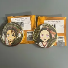 まとめ売り) 鬼滅の刃 竈門 炭治郎 禰豆子 巳年 缶バッジ