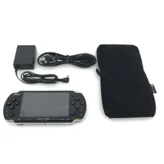 05w17458T 【PSP】PlayStation ポータブル PSP3000 ピアノブラック 本体のみ + 充電器 + ケース ＊動作確認済み＊ 【中古品】