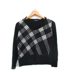 バーバリー ハイネックニット ウール 薄手 ノバチェック 長袖 グレー M セール】ウール混もちもちハイネックニット（ニット/セーター）｜URBAN