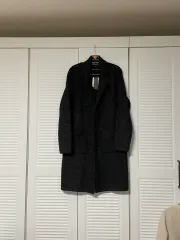 新品 KARA(カラ) ニットジャケット ロング丈 95 (男性の方もサイズが合えば綺麗に着こなせそうです)