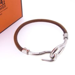 良品】【エルメス】ドゥーブルケリー 2重ブレスレット レザー