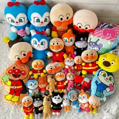 アンパンマン 大量まとめ売り  マスコット プリちぃビーンズ大量 32点セット グッズ 32