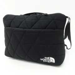 THE NORTH FACE ノースフェイス Geoface Pouch ジオフェイスポーチ NM32356 ブラック ※中古