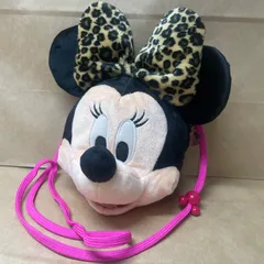 ディズニー ミニー パスケース ポーチ リボン レオパード
