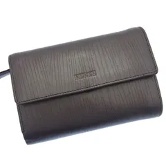 【BIGお買い物ラリー★30%OFFセール中】ジャンフランコ・フェレ GIANFRANCO FERRE 三つ折り財布ロゴ チェーン付き ブラウン レディース 中古 最大30％OFF☆年越しセール】ジャンフランコ・フェレ GIANFRANCO FERRE