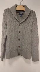 M2　ポロラルフローレン　子供服　ケーブルニット　綿100%　130cm　洗濯OK