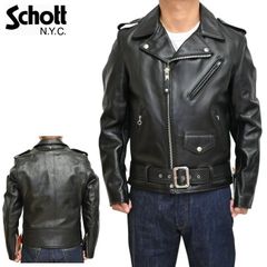 定19.8万 米製 ショット B-6 ムートン フライトジャケット L 黒 羊革