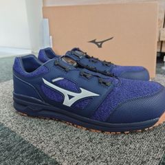 MIZUNO ミズノ安全靴BOA27.0EEEブラック×レッドJSAA作業靴新品 - メルカリ